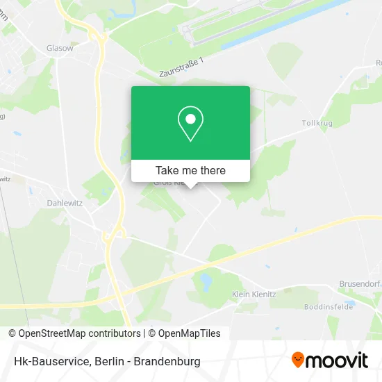 Hk-Bauservice map