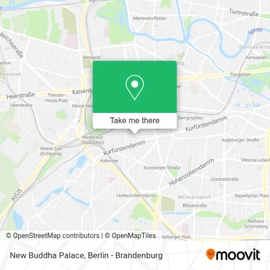 New Buddha Palace map