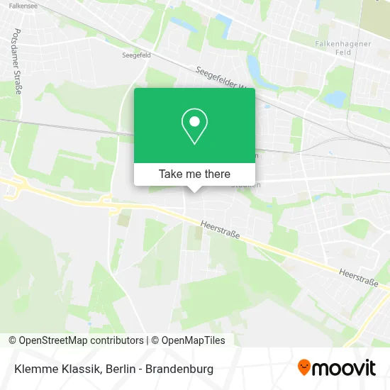 Klemme Klassik map