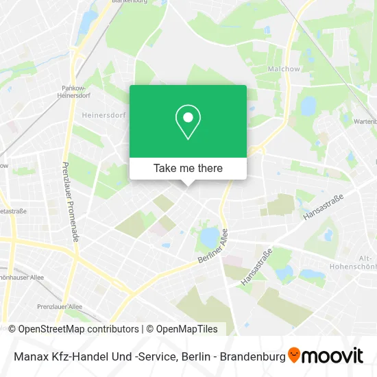 Manax Kfz-Handel Und -Service map
