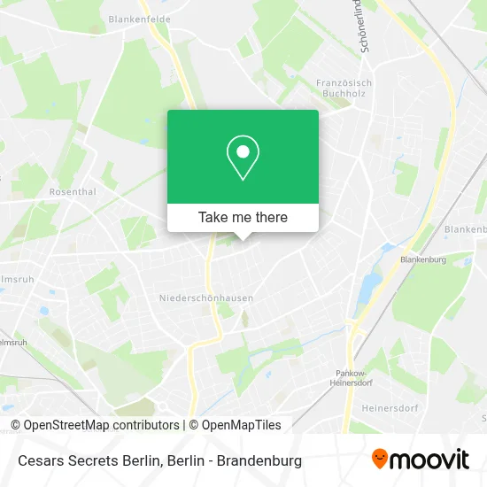 Cesars Secrets Berlin map