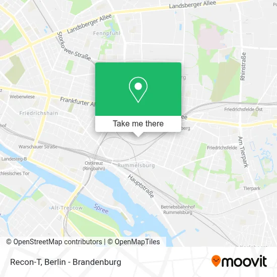 Recon-T map