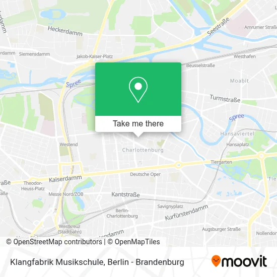 Klangfabrik Musikschule map
