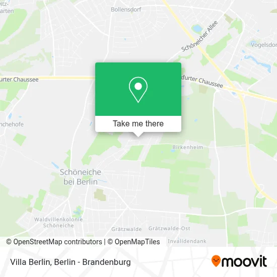 Villa Berlin map