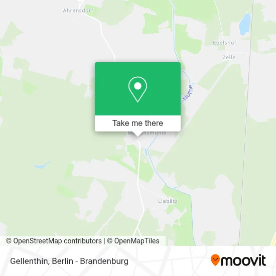 Gellenthin map
