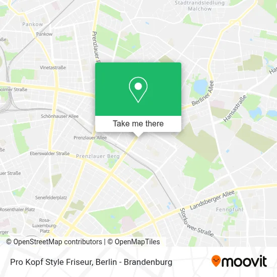 Pro Kopf Style Friseur map