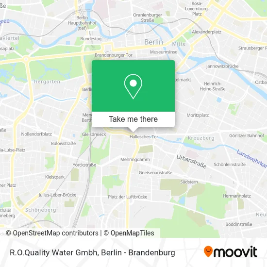 R.O.Quality Water Gmbh map