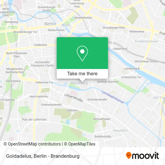 Goldadelux map