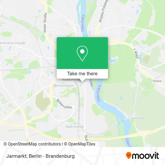 Jarmarkt map