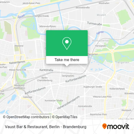 Vaust Bar & Restaurant map