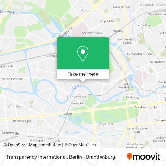 Transparency International map