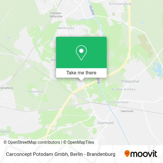 Carconcept Potsdam Gmbh map