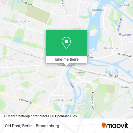 Alte Post map
