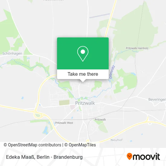 Edeka Maaß map