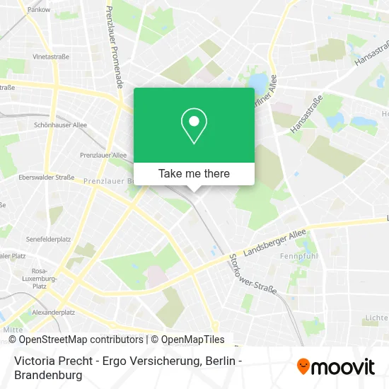 Victoria Precht - Ergo Versicherung map