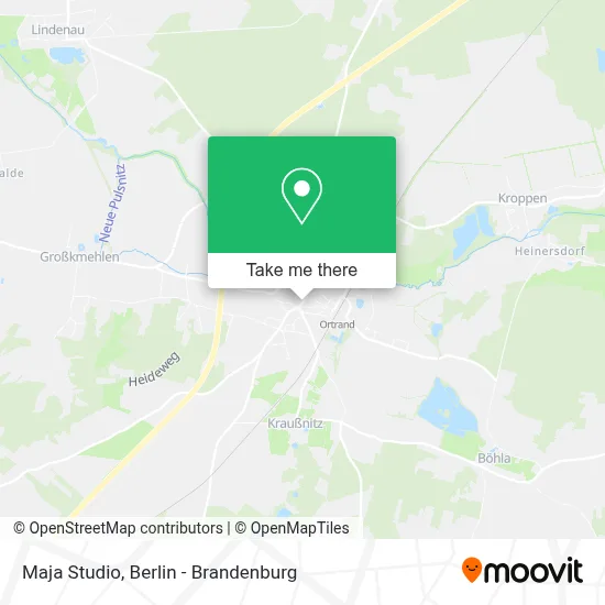 Maja Studio map