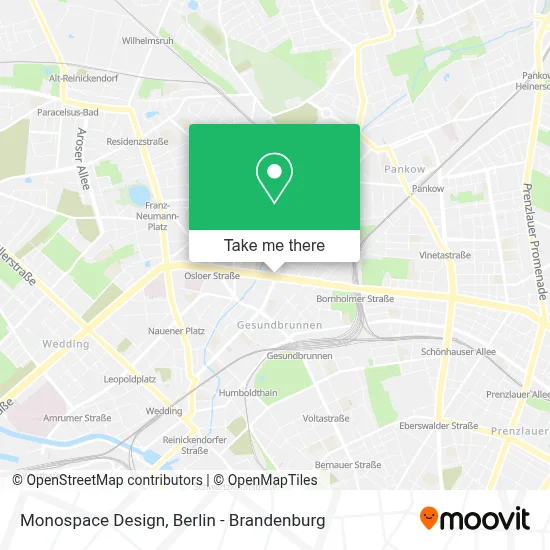 Monospace Design map