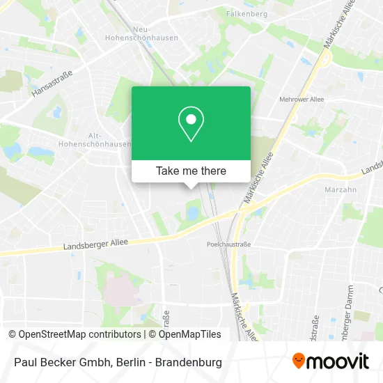 Paul Becker Gmbh map