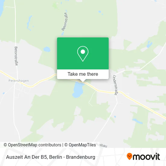 Auszeit An Der B5 map