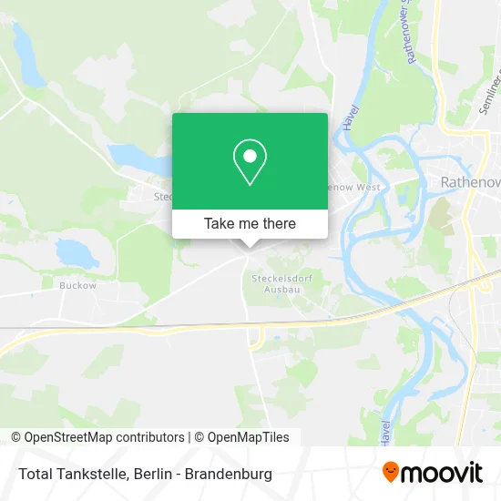 Total Tankstelle map