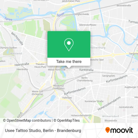 Usee Tattoo Studio map