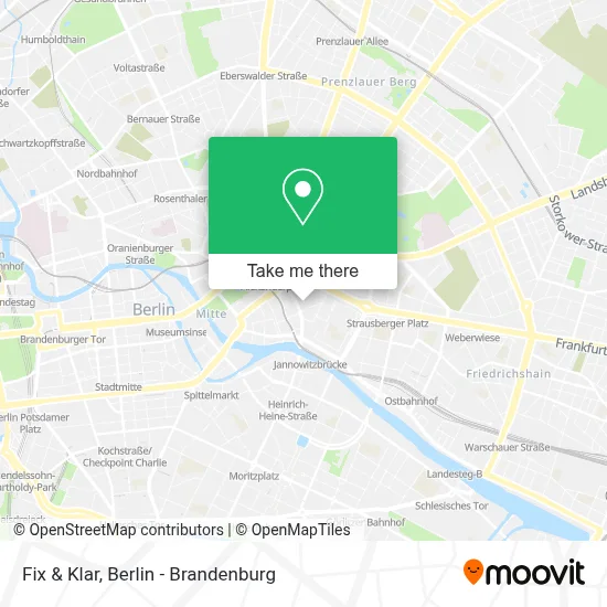 Fix & Klar map