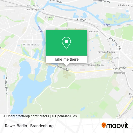 Rewe map