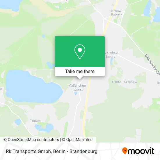 Rk Transporte Gmbh map
