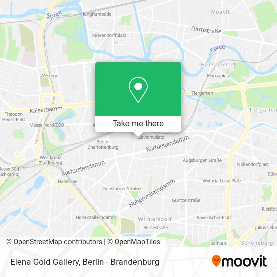 Elena Gold Gallery map