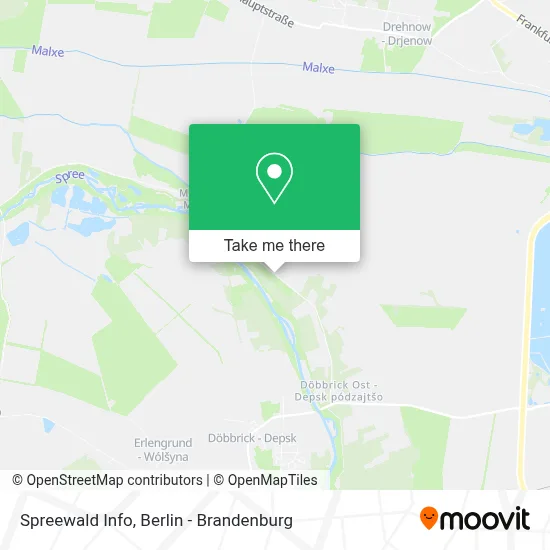 Spreewald Info map