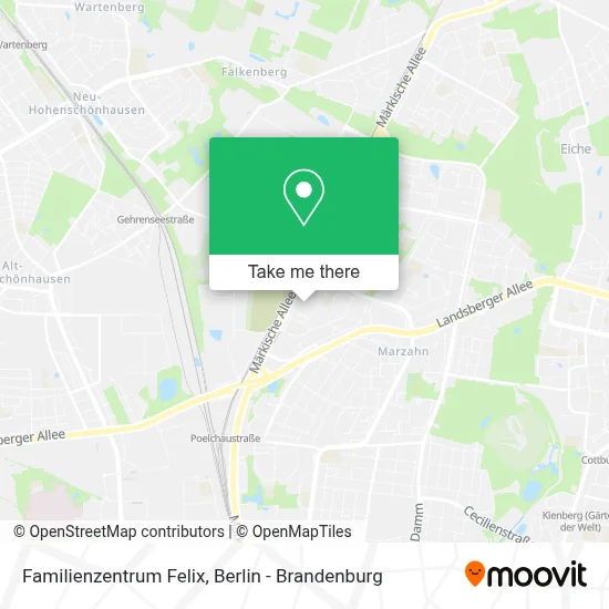 Familienzentrum Felix map