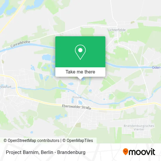 Project Barnim map