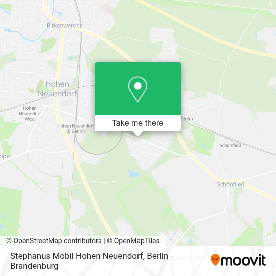 Stephanus Mobil Hohen Neuendorf map