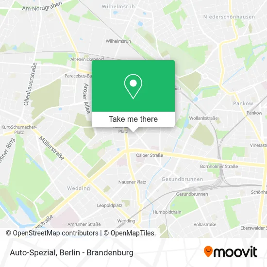 Auto-Spezial map