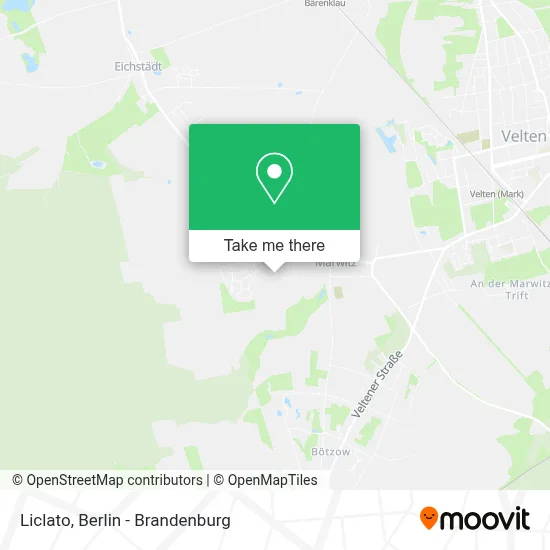 Liclato map