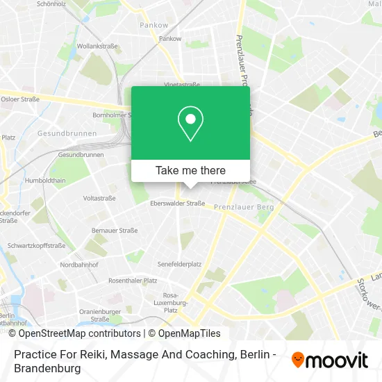 Practice For Reiki, Massage And Coaching map