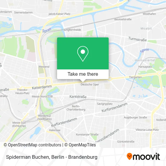 Spiderman Buchen map