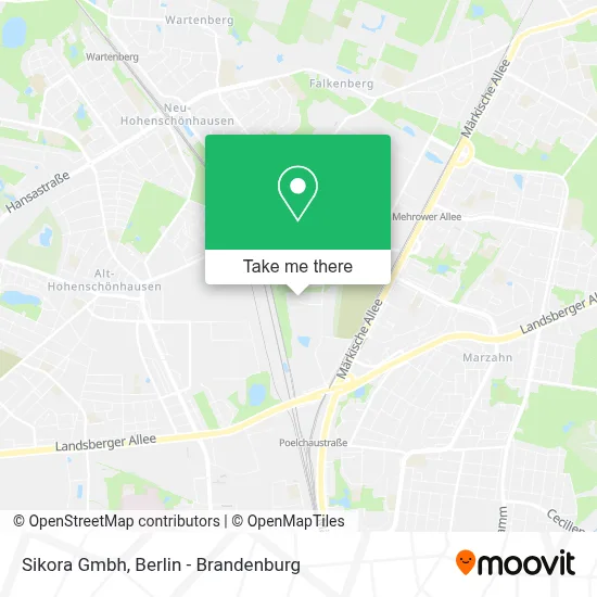 Sikora Gmbh map