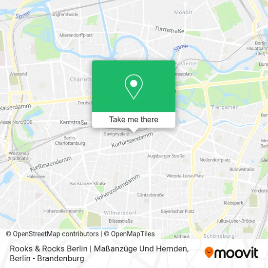 Rooks & Rocks Berlin | Maßanzüge Und Hemden map