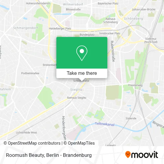 Roomush Beauty map