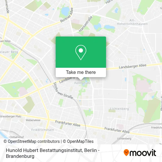 Hunold Hubert Bestattungsinstitut map