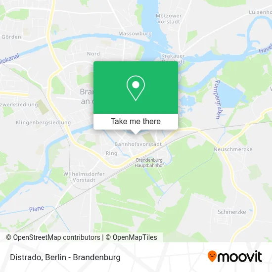 Distrado map