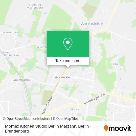 Mömax Kitchen Studio Berlin Marzahn map