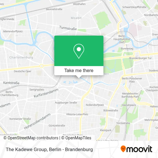 The Kadewe Group map