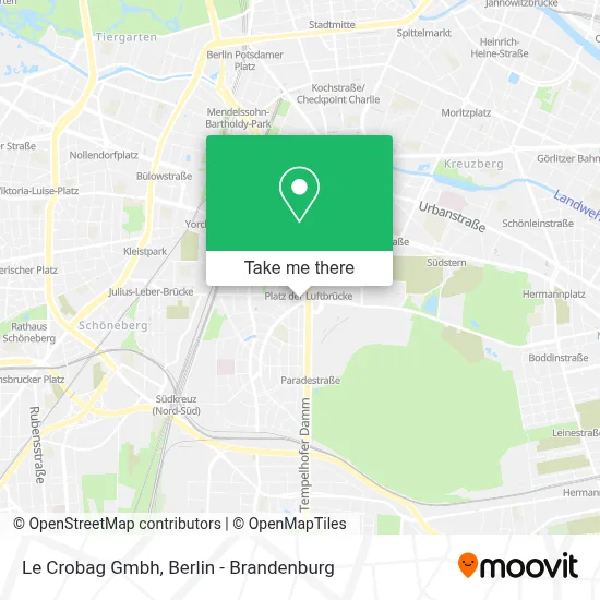 Le Crobag Gmbh map
