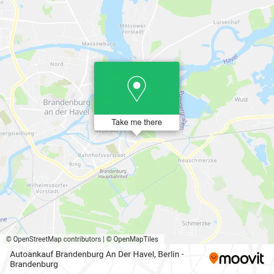 Autoankauf Brandenburg An Der Havel map