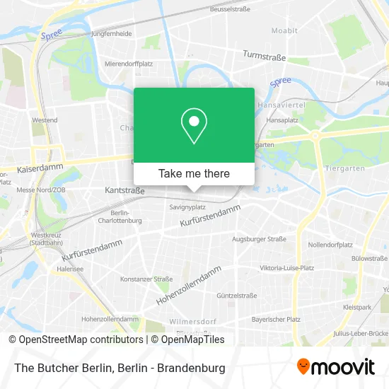 The Butcher Berlin map