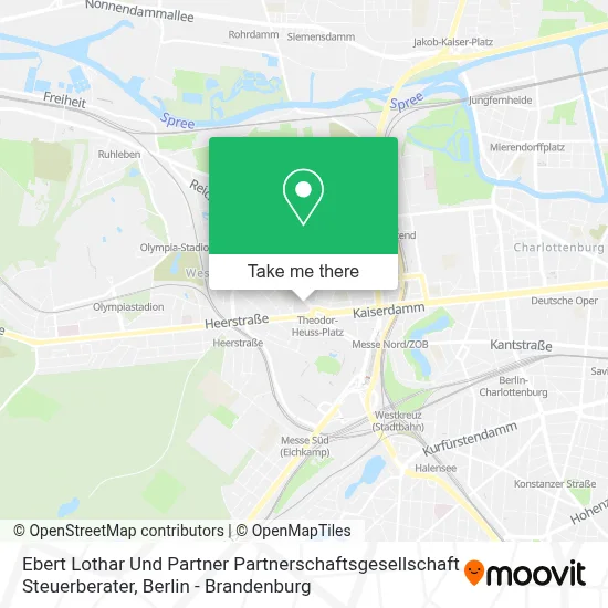 Ebert Lothar Und Partner Partnerschaftsgesellschaft Steuerberater map
