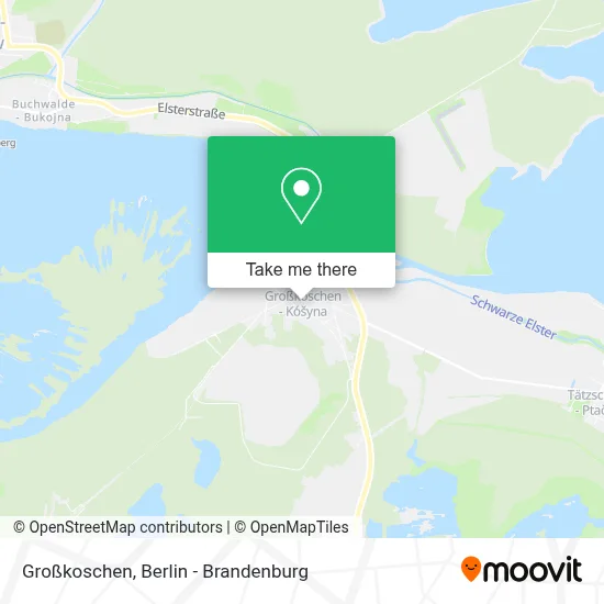 Großkoschen map