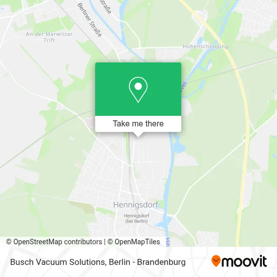 Busch Vacuum Solutions map